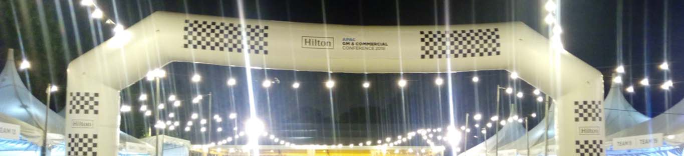 12m / 1200cm White Polygon (Self Standing)