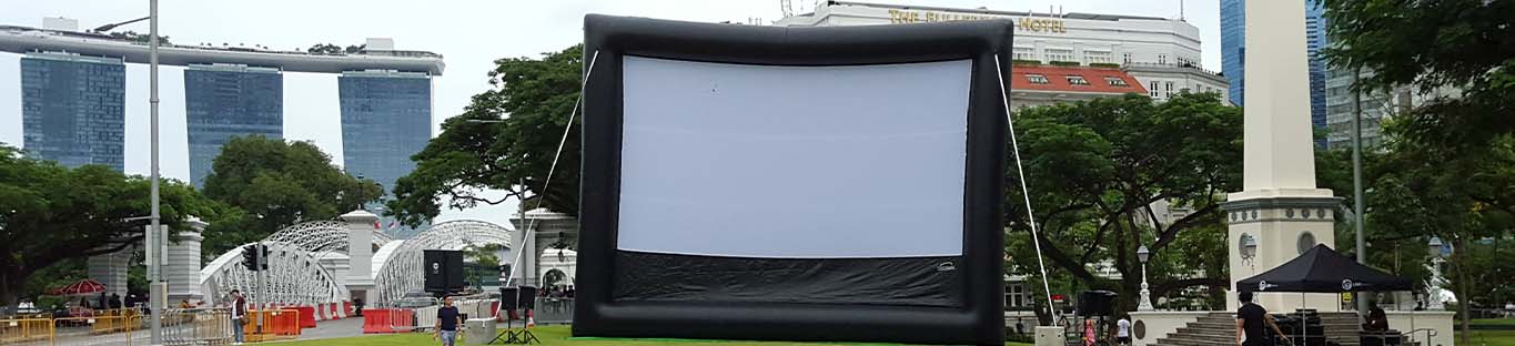 Large Inflatable Screen (12m x 6.75m)