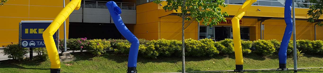 6m Tall Dancing Tubes