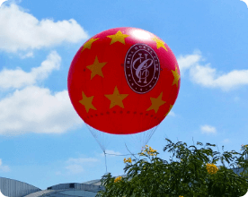 Giant Advertising Helium Balloon